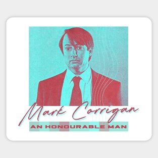 Mark Corrigan ≈ Retro Aesthetic Design Sticker